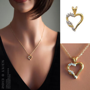 【貨物輸送無料】付属物 頸飾り プチジルコニウムヌフボーゴーシェールpendentif petit coeur dor plaqu or et zirconium neuf beaux bijoux pas chers ジュエリー・アクセサリー-ネックレス・ペンダント-男女兼用アクセサリー