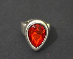 【貨物輸送無料】付属物 頸飾り 輪っかanello di zamakcrystal cuore rojobao di platahecha インチ europaalta qualit ネックレス・ペンダント-ジュエリー・アクセサリー-男女兼用アクセサリー