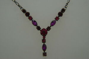 【貨物輸送無料】付属物 頸飾り チェーンライラックパープルチェーンycatena rosa lilla silberf bigiotteria catena a mano ネックレス・ペンダント-男女兼用アクセサリー