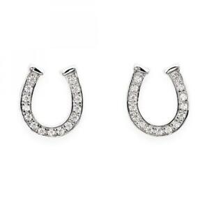 【貨物輸送無料】付属物 頸飾り イヤリングアーメンシルバースワロフスキーorecchini donna amen ehsb argento 925 ferro di cavallo swarovski a lobo 男女兼用アクセサリー-ネックレス・ペンダント