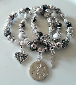 【貨物輸送無料】付属物 頸飾り 腕輪仕掛けるsplendido set braccialetti medici amp; free cuore disco per voi per ottenere incisa ジュエリー・アクセサリー-ネックレス・ペンダント-男女兼用アクセサリー