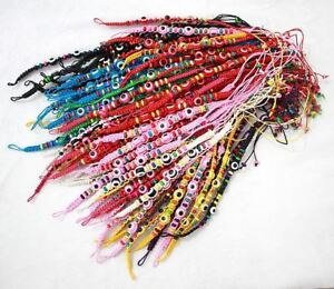 【貨物輸送無料】付属物 頸飾り ロープブレスレットビード50 bracciali etnici di corda miscelato contra il malocchio perlina 男女兼用アクセサリー-ジュエリー・アクセサリー-ネックレス・ペンダント