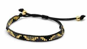 【貨物輸送無料】付属物 頸飾り ブレスレットノワールアーミーbracelet perles miyuki fifi noir army ジュエリー・アクセサリー-ネックレス・ペンダント-男女兼用アクセサリー