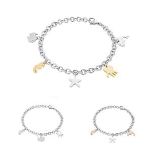 【貨物輸送無料】付属物 頸飾り ミステリーブレスレットネイチャー*mistery gift* bracciale donna sector natureamp;love acciaio pendenti charms gold r 男女兼用アクセサリー-ネックレス・ペンダント-ジュエリー・アクセサリー