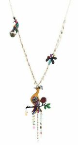 【貨物輸送無料】付属物 頸飾り 光の都市sautoir bijoux lol collier paon oiseau de paradis jaune or perle lolilota paris ネックレス・ペンダント-男女兼用アクセサリー