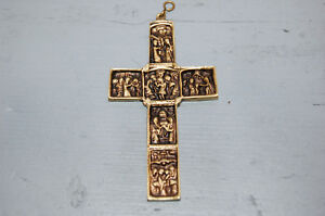 【送料無料】アクセサリー　ネックレス　ancienne croix pendentif 7,5 cm 4,5 cm｜hokushin
