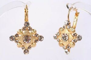 【貨物輸送無料】付属物 頸飾り le bijou siciliani インチ puro dorato con swarovskicristalli ジュエリー・アクセサリー-男女兼用アクセサリー