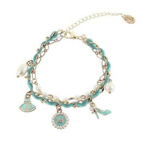 【貨物輸送無料】付属物 頸飾り カフゴールドヘブンリーホワイトパールbracciale donna didofa dfb138b gold dorato celeste charms perle bianche ジュエリー・アクセサリー-男女兼用アクセサリー-ネックレス・ペンダント