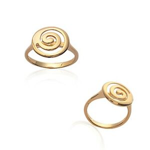 【貨物輸送無料】付属物 頸飾り 渦巻きディスbague spirale plaqu or  2028700  taille 64 dispo  choisissez votre taille ジュエリー・アクセサリー-ネックレス・ペンダント-男女兼用アクセサリー