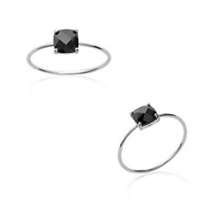 【貨物輸送無料】付属物 頸飾り アルジェントジルコニウムノワール  bague femme en argent 925 sertie oxyde zirconium noir ジュエリー・アクセサリー-ネックレス・ペンダント-男女兼用アクセサリー