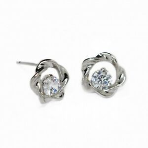 【貨物輸送無料】添え物 頸飾り アルジェントフォームboucles doreilles en argent ayant la forme dune fleur pour femme