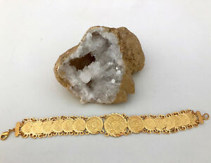 アクセサリー ネックレス カフコインtugra ceyrek bracciale bileklik bilezik monete oro moneta da 22 ayar gp altin kaplama