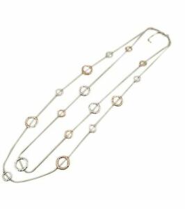 【貨物輸送無料】付属物 首飾り のど首レスリングしろがね色collana ros  anelli argento 90 珊