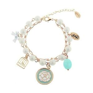 【貨物輸送無料】付属物 首飾り カフホワイトパールbracciale donna didofa dfb160c gold dorato charms perle bianche