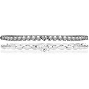 【貨物輸送無料】付属物 首飾り リングミシェルサハmorellato anello donna 1930 michelle hunziker saha19016 doppio fedina zirconi