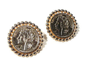 【貨物輸送無料】付属物 首飾り イヤリングbijou alliage dor et argent  boucles doreilles clous pices earrings