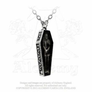 【貨物輸送無料】付属物 頸飾り ゴシックイギリスピューターチェーンネックレスペンダントalchemy england gotico steampunk collana catena ciondolo インチ peltro nosferatus rest ジュエリー・アクセサリー-ネックレス・ペンダント-男女兼用アクセサリー