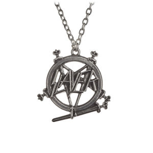【貨物輸送無料】付属物 頸飾り ロゴタイプ頸飾りslayer ufficiale ciondolopentagramma logo  uomo donna collana ジュエリー・アクセサリー-ネックレス・ペンダント