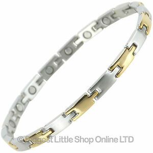 【送料無料】アクセサリー　ネックレス　ステンレススチールブレスレットnuovo donna magnetico in acciaio inox bracciale magneti