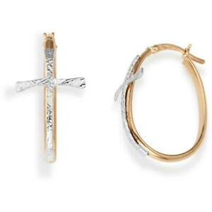 【送料無料】アクセサリー　ネックレス　イヤリングアーメンシルバークロスorecchini donna amen orgorb argento 925 ros croce cerchi