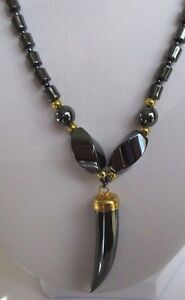 【送料無料】アクセサリー　ネックレス　コリアービンテージモチーフcollier bijou vintage tout en hmatite vritable motif dent 412 29,800円