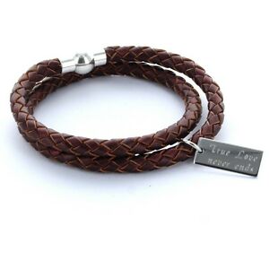 【送料無料】アクセサリー　ネックレス　スキン×カフカフボルドーメタルuomo preferiti bracciale bracciale in pelle 0,5cm 2x avvolto amp; incisione bordeaux metal