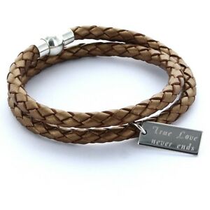 【送料無料】アクセサリー　ネックレス　スキン×カフカフメダルuomo preferiti bracciale bracciale in pelle 0,5cm 2x avvolto amp; incisione metalli bronzo