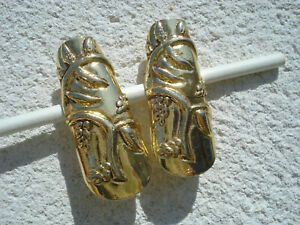 【送料無料】アクセサリー　ネックレス　スペースヴィンテージクリップモチーフlongues et originales boucles doreilles vintages clipsmotif floral｜hokushin