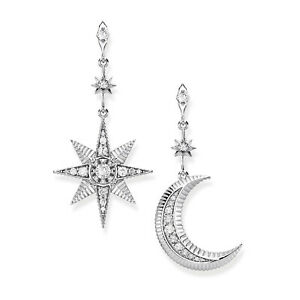【送料無料】ネックレス　トーマスジュエリーイヤリングロイヤリティスタームーンthomas sabo jewelry womens earrings royalty star amp; moon