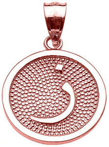 【送料無料】ネックレス　ｋローズゴールドアラビアペンダント14k rose gold arabic letter zaay z initial charm pendant｜hokushin