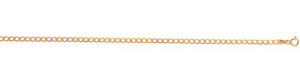 【送料無料】ネックレス　チェーン9ct gold curb chain length 20 3mm wide 36gms