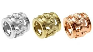【送料無料】ネックレス　イエローローズホワイトゴールドハワイアンプルメリアバレルスライドペンダント14k yellow rose white gold 10mm hawaiian plumeria flower barrel slide pendant｜hokushin