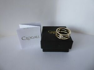 【送料無料】ネックレス　ウェールズゴールドイエローホワイトゴールドデイジーリングサイズclogau welsh gold, 9ct yellow amp; white gold daisy ring, size r 12