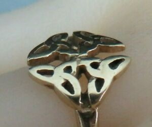 【送料無料】ネックレス ビンテージセルティックローズゴールドサイズリングvintage, celtic 9ct rose gold large size ring s ref xeod