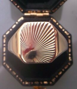 【送料無料】ネックレス　ヴィンテージ436gサイズtwomens 9ctmenswomens 9ct gold vintage signet ring weight 436g size t stamped 44,988円