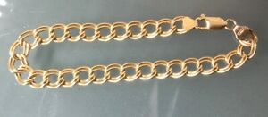 【送料無料】ネックレス　ゴールドメンズブレスレット9ct gold womensmens bracelet length 8 weight 56g stamped quality