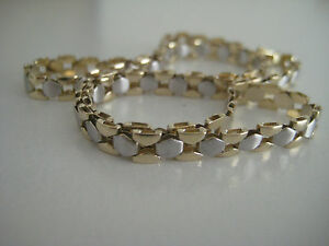【送料無料】ネックレス イエローホワイトゴールドプロモーションホット9ct yellow and white gold fancy 5mm collar hot arrival on promotion
