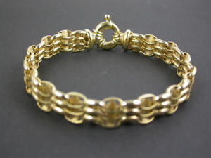 【送料無料】ネックレス ヴィンテージゴールドファンシーリンクブレスレットvintage 9ct gold fancy link bracelet c1990