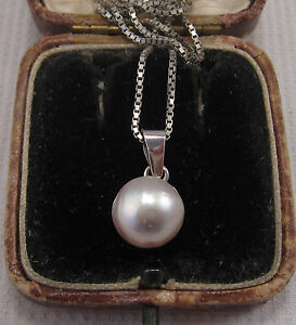 【送料無料】ネックレス　マベペンダントソリッドホワイトゴールドmabe pearl pendant set in solid 14ct white gold｜hokushin 73,689円