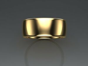 【送料無料】ネックレス イエローゴールドコンフォートコート9ct yellow gold gents comfort court wedding ringheavy weight 8mm