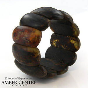 【貨物輸送無料】首飾り dark raw frosted genuine german natural baltic amberbraceletw026 rrp800dark raw frosted genuine german natural baltic ambe