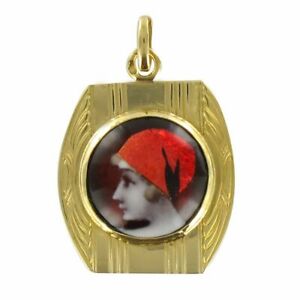 【送料無料】ネックレス メダルゴールドエナメルリモージュmedal gold amp; enamel limoges|hokushin