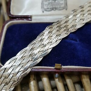【送料無料】ネックレス milor sterlingbraceletwide braided75inch longmilor sterling silver bracelet, wide braided, 75 inch long