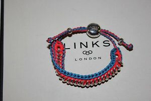 【送料無料】ネックレス　genuine links of london 925turquoise orangesweetie friendship braceletgenuine links of london 925 silver turquoise orange
