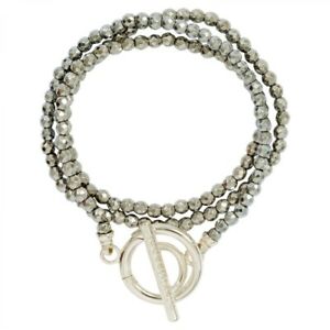 【送料無料】ネックレス　21cmニッキlissoniシルバーラップb1023s21nikki lissoni silver colour 21cm silver wrap bracelet b1023s21