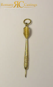 【送料無料】ネックレス　ソリッドゴールドペンダントジャンプリングスタンプグラム9ct solid gold medium dart pendant with jump ring 38 x 8 mm stamped 375 3 grams