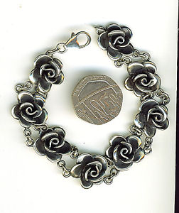【送料無料】ネックレス 925 スターリング73425グラム925 sterling silver solid rose bracelet length 734 over 25 grams|hokushin