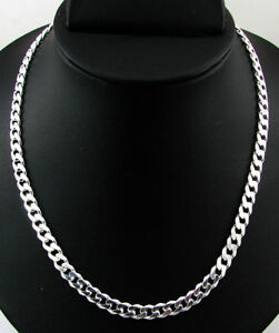 【送料無料】ネックレス　ソリッドスターリングシルバーガイチェーン925 hallmark solid sterling silver men gents guy curb chain 730 mm 20 1673