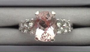 【送料無料】ネックレス　ゴールドグリーンサファイアリングサイズqvc 9ct gold morganite and green sapphire ring size m｜hokushin