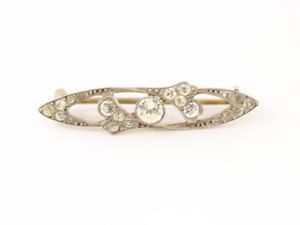 【送料無料】ネックレス　クラスタブローチスターリングシルバーレディースcluster brooch sterling silver ladies stunning 925 38g ch42